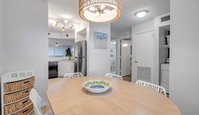 Direct oceanfront Ormond Beach 2/2 with private balcony, heated pool and garage